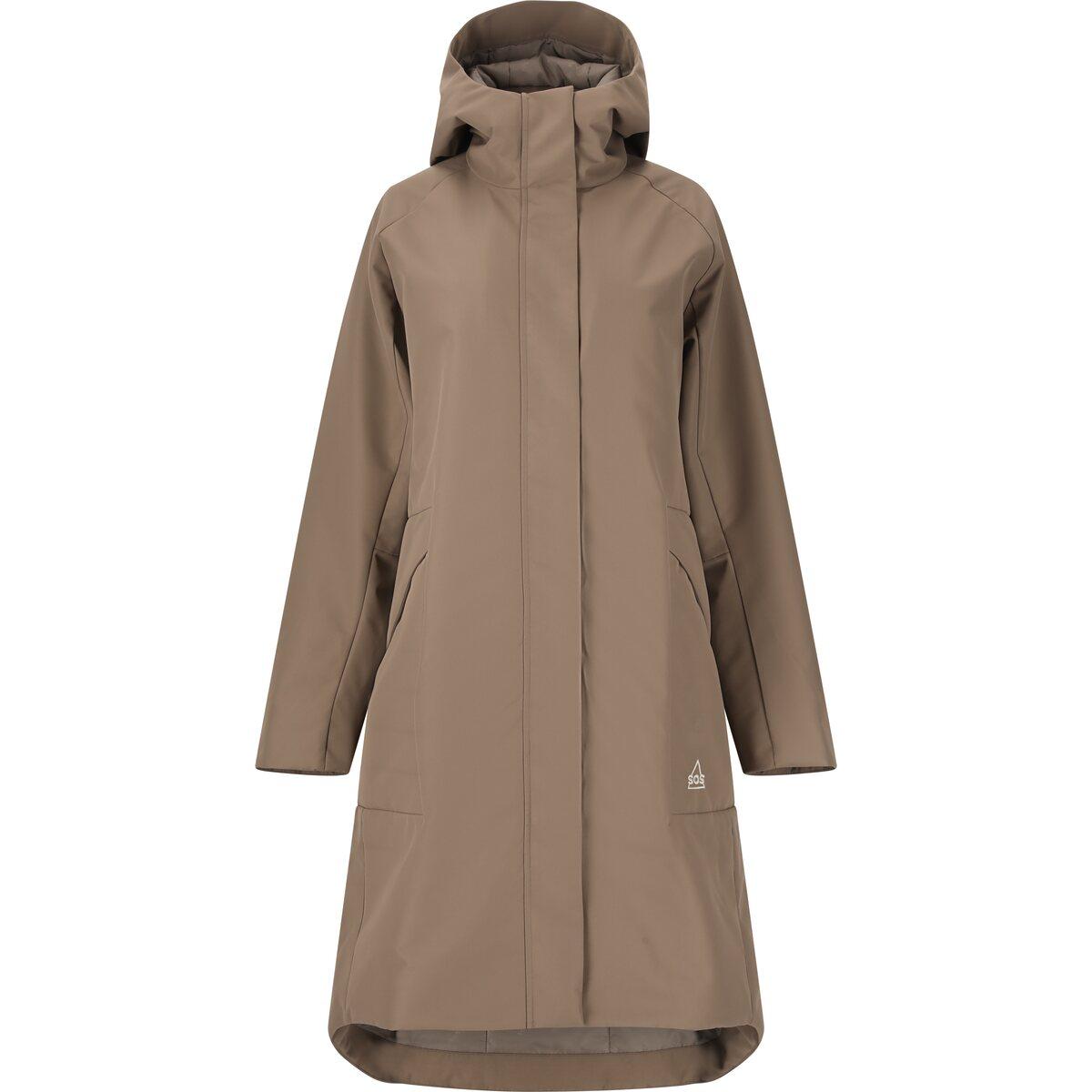 SOS Trikora 2L Long Insulated Parka Vinterjakke Dame Falcon