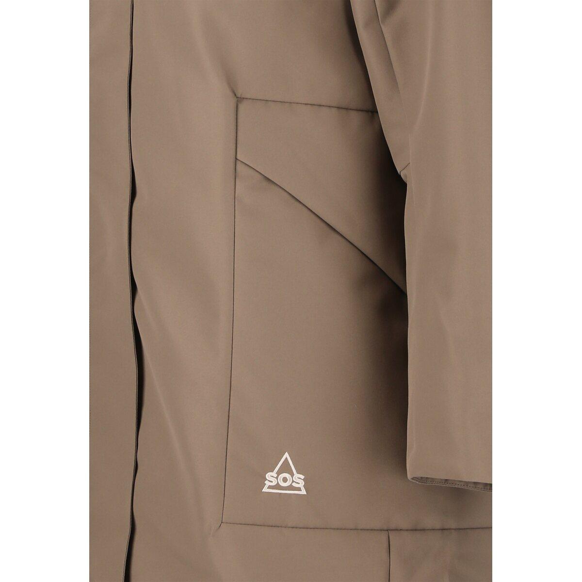 SOS Trikora 2L Long Insulated Parka Vinterjakke Dame Falcon