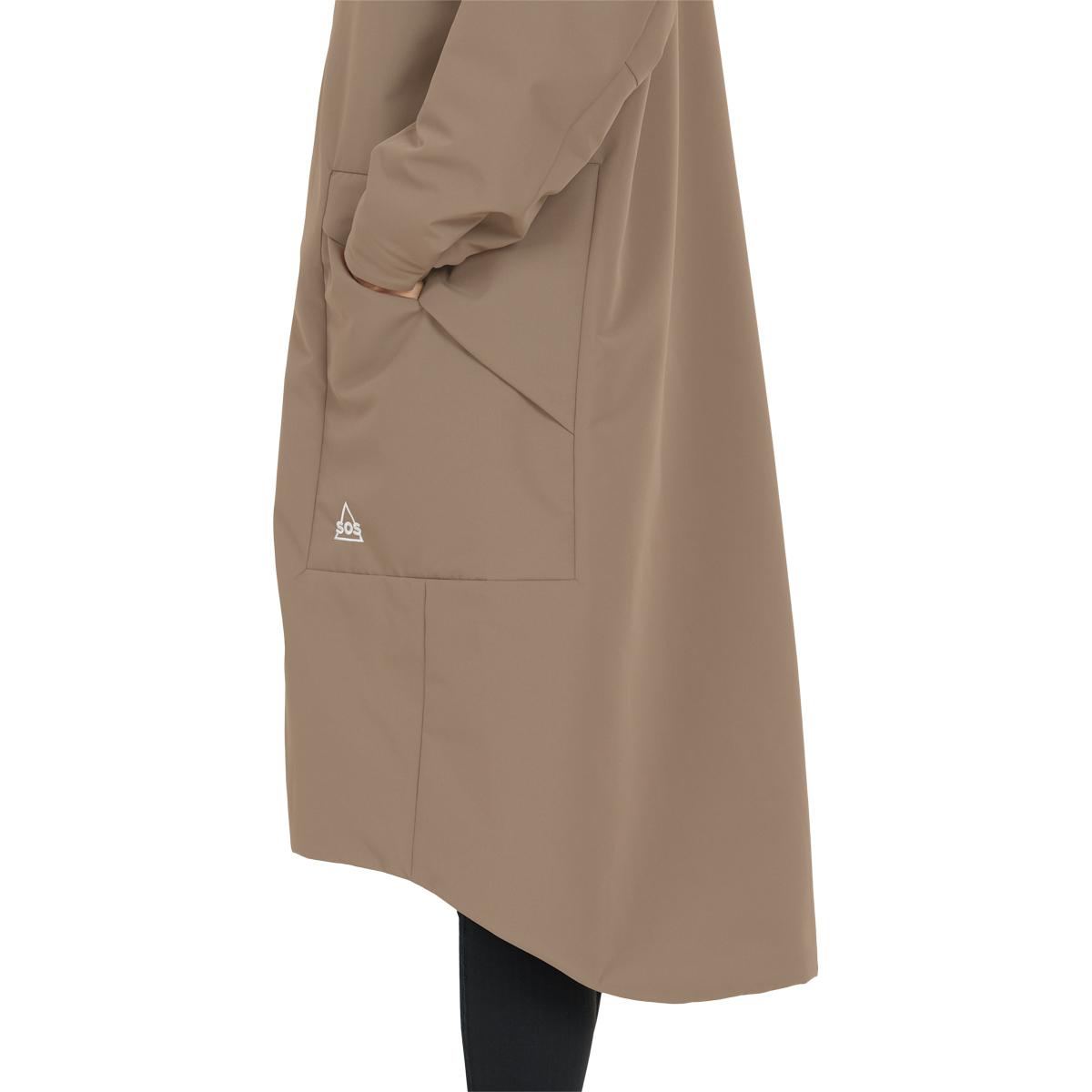 SOS Trikora 2L Long Insulated Parka Vinterjakke Dame Falcon