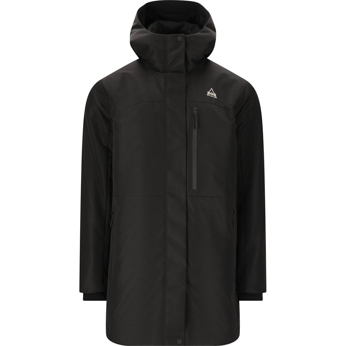 SOS Trikora 2L Insulated Parka Jakke Herre Black
