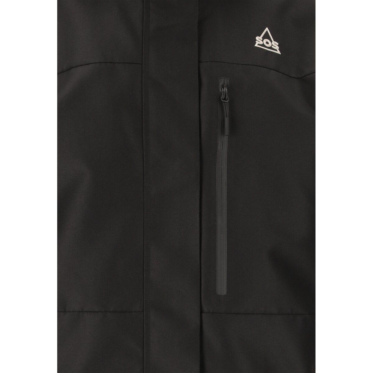 SOS Trikora 2L Insulated Parka Jakke Herre Black