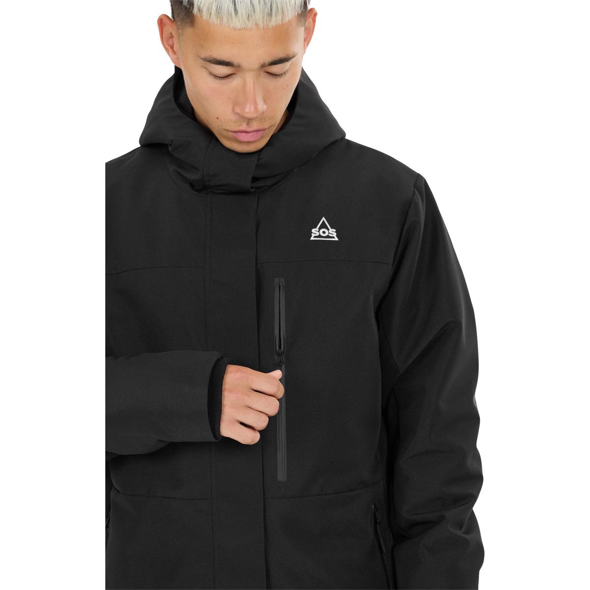 SOS Trikora 2L Insulated Parka Jakke Herre Black
