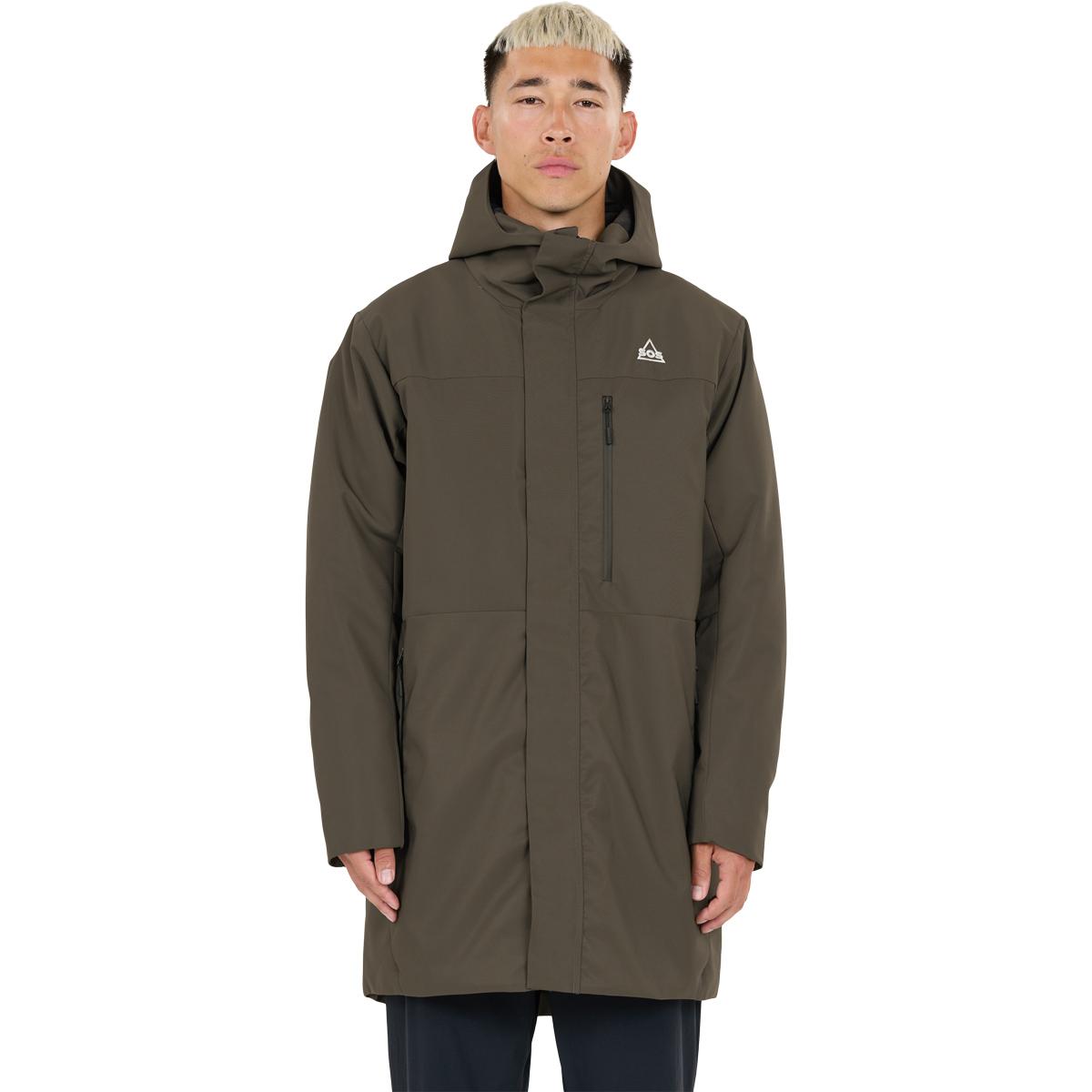 SOS Trikora 2L Insulated Parka Jakke Herre Black Ink