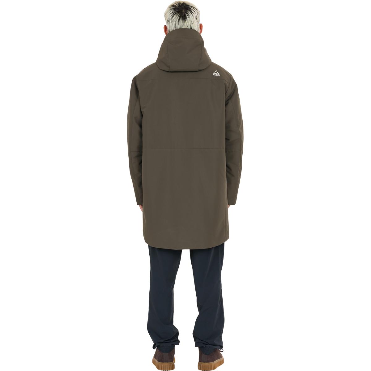 SOS Trikora 2L Insulated Parka Jakke Herre Black Ink