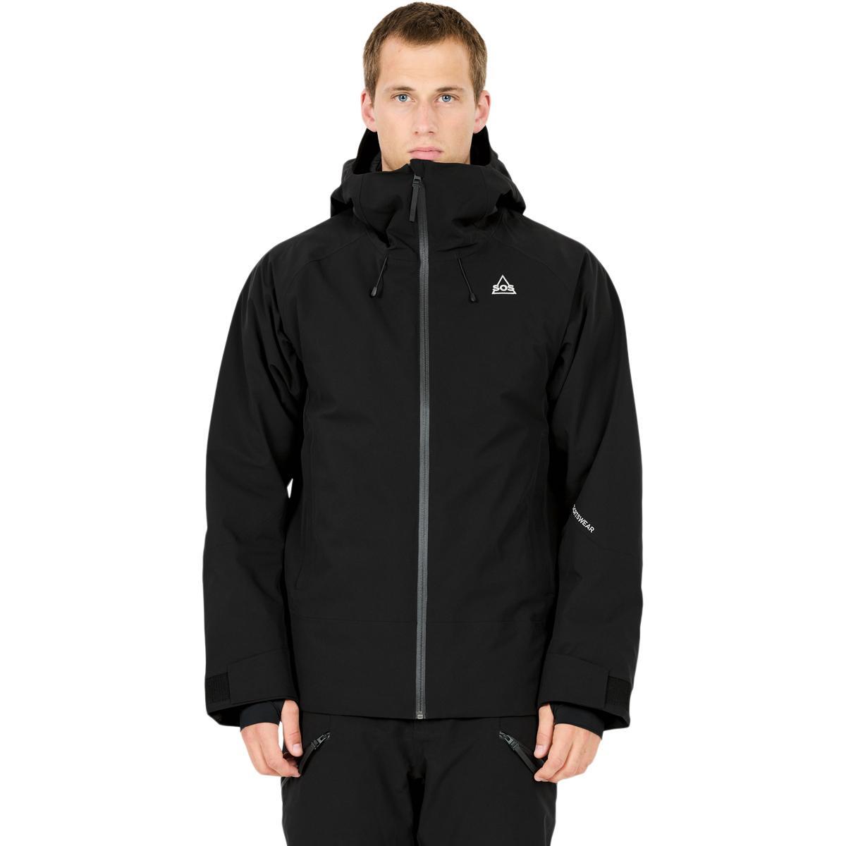 SOS Gravity Skijakke Herre Black