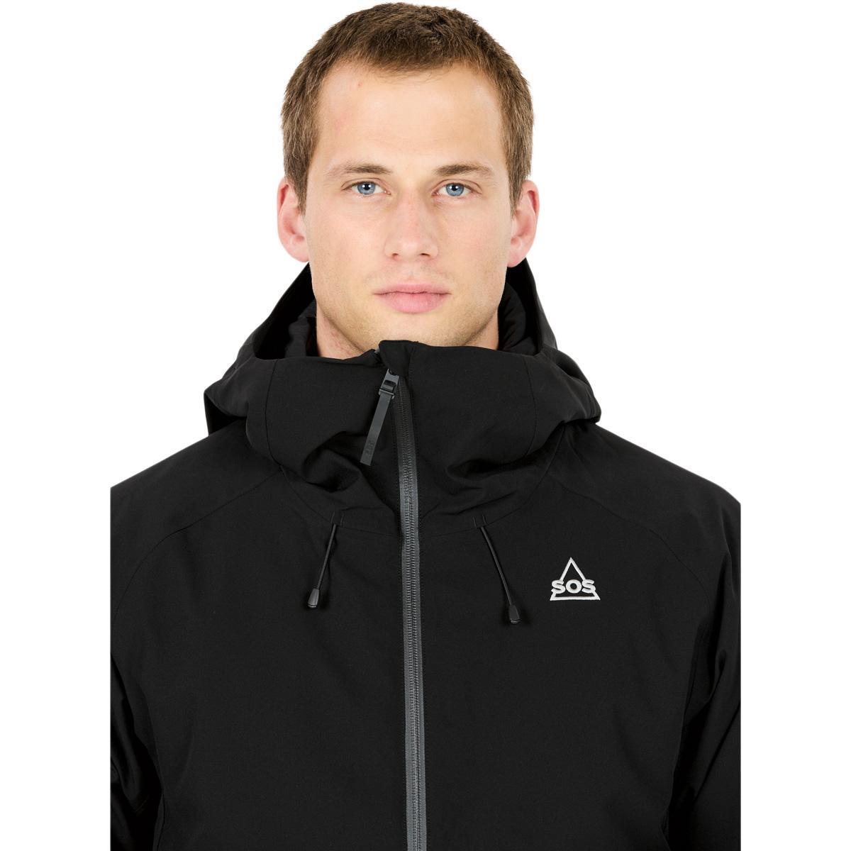 SOS Gravity Skijakke Herre Black