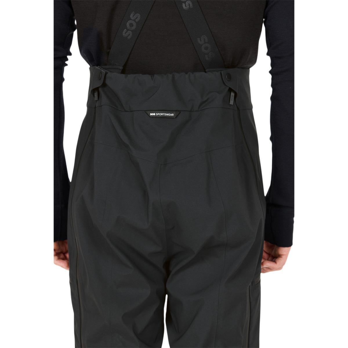 SOS Cosmos Stretch Shell Bib Skibukser Herre Black