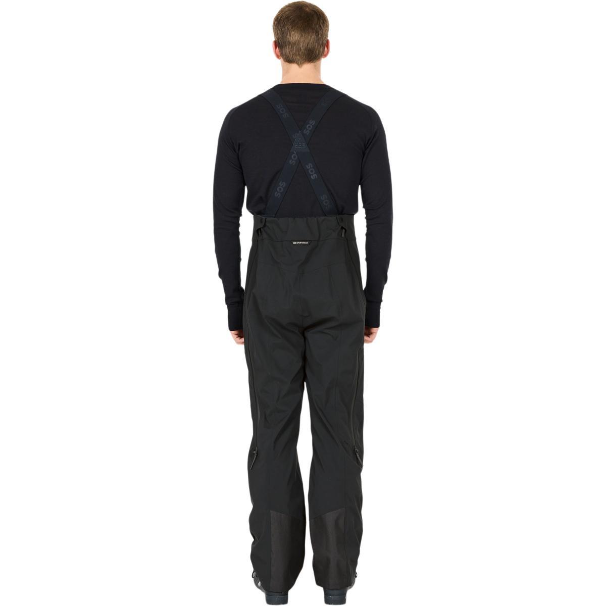 SOS Cosmos Stretch Shell Bib Skibukser Herre Black