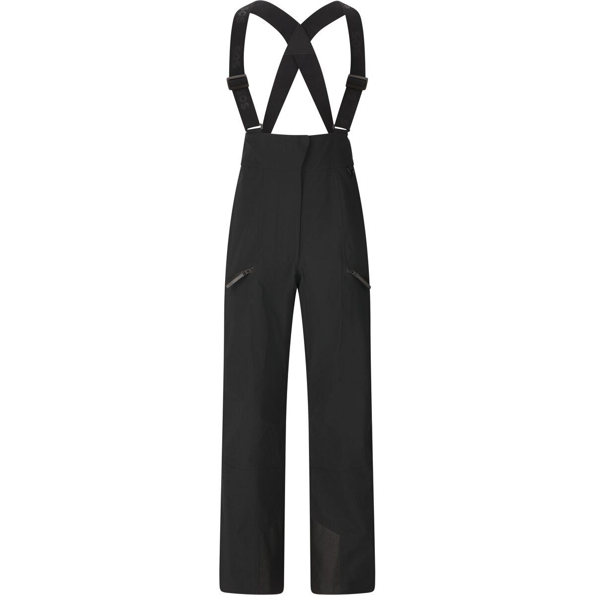 SOS Cosmos Stretch Shell Bib Skibukser Dame Black