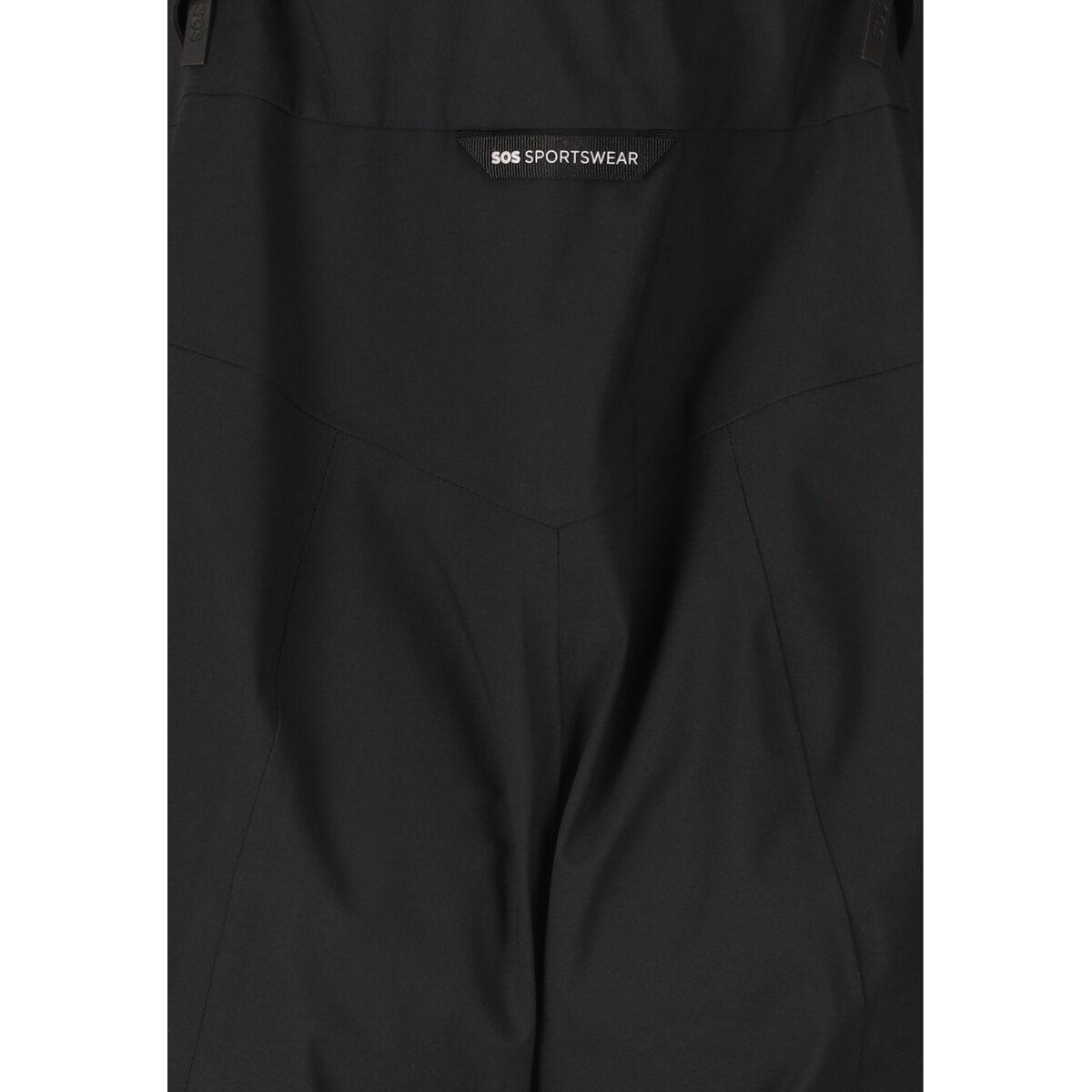 SOS Cosmos Stretch Shell Bib Skibukser Dame Black