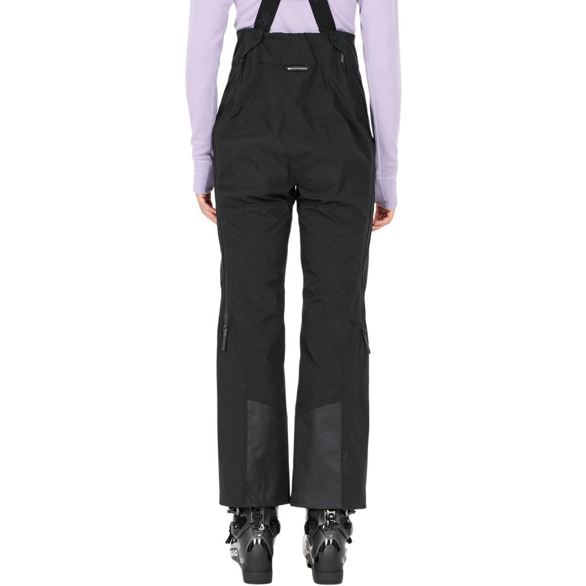 SOS Cosmos Stretch Shell Bib Skibukser Dame Black