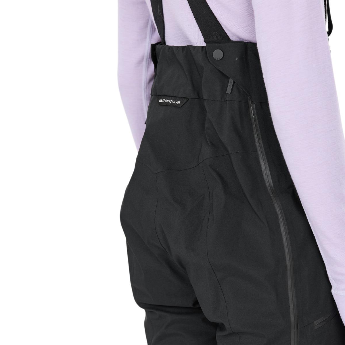 SOS Cosmos Stretch Shell Bib Skibukser Dame Black