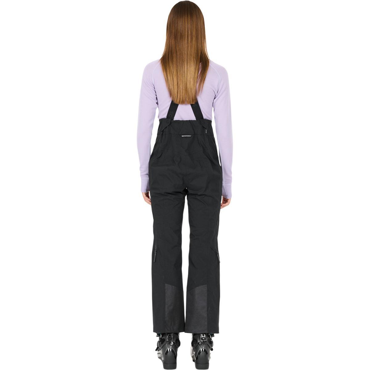 SOS Cosmos Stretch Shell Bib Skibukser Dame Black