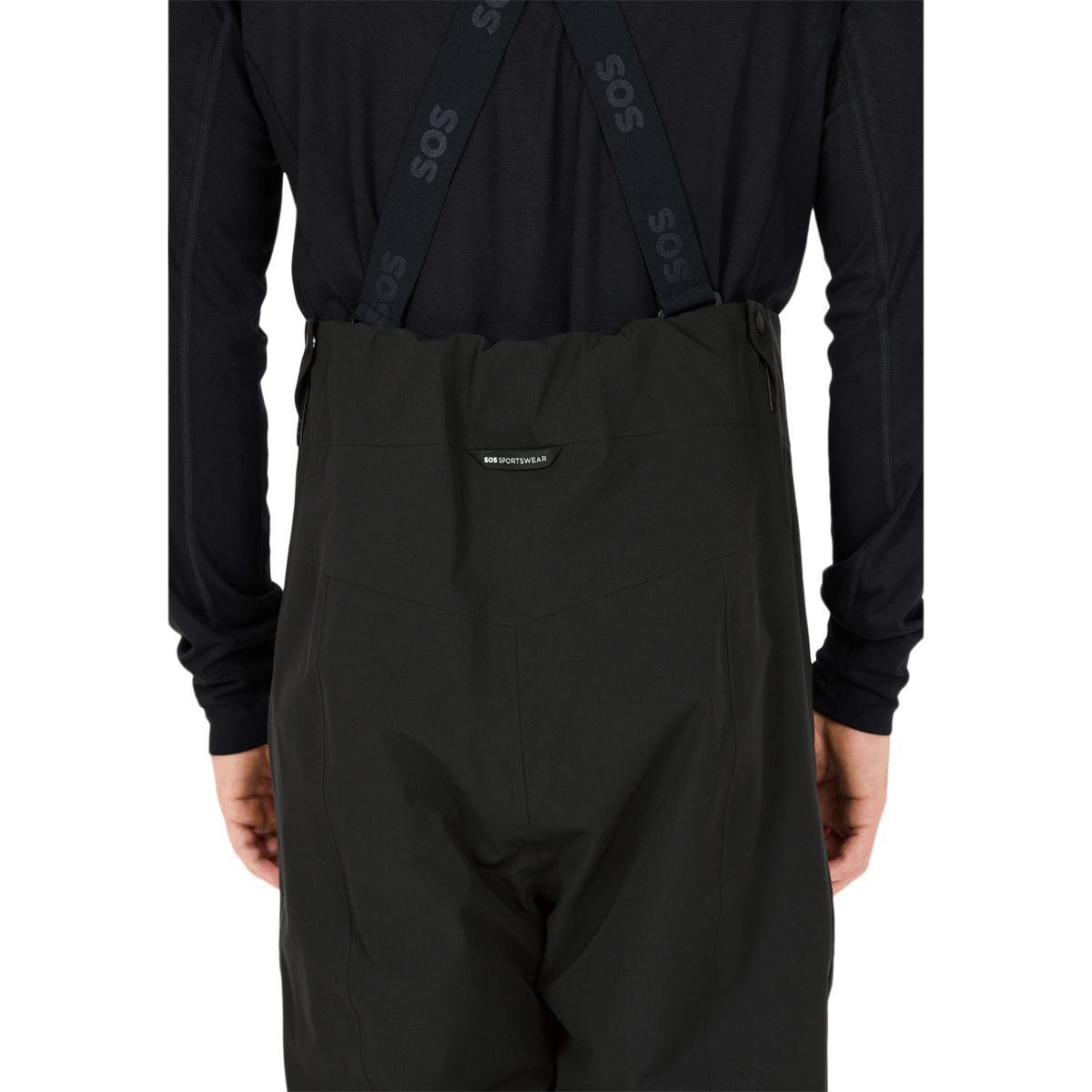 SOS Cosmos Bib Skibukser Herre Black