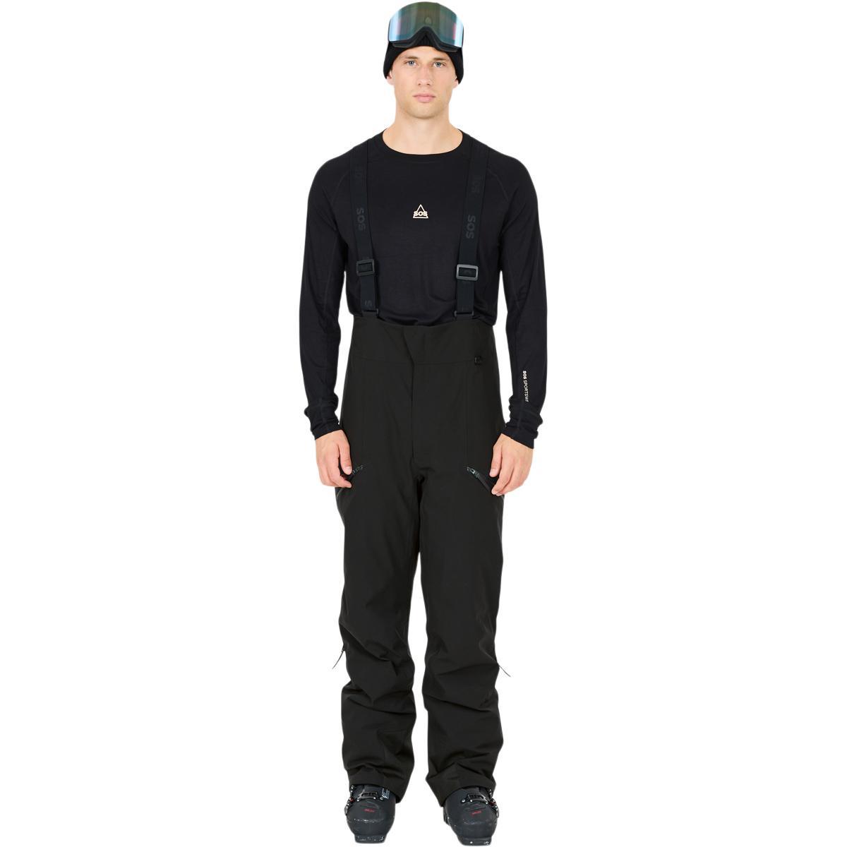SOS Cosmos Bib Skibukser Herre Black
