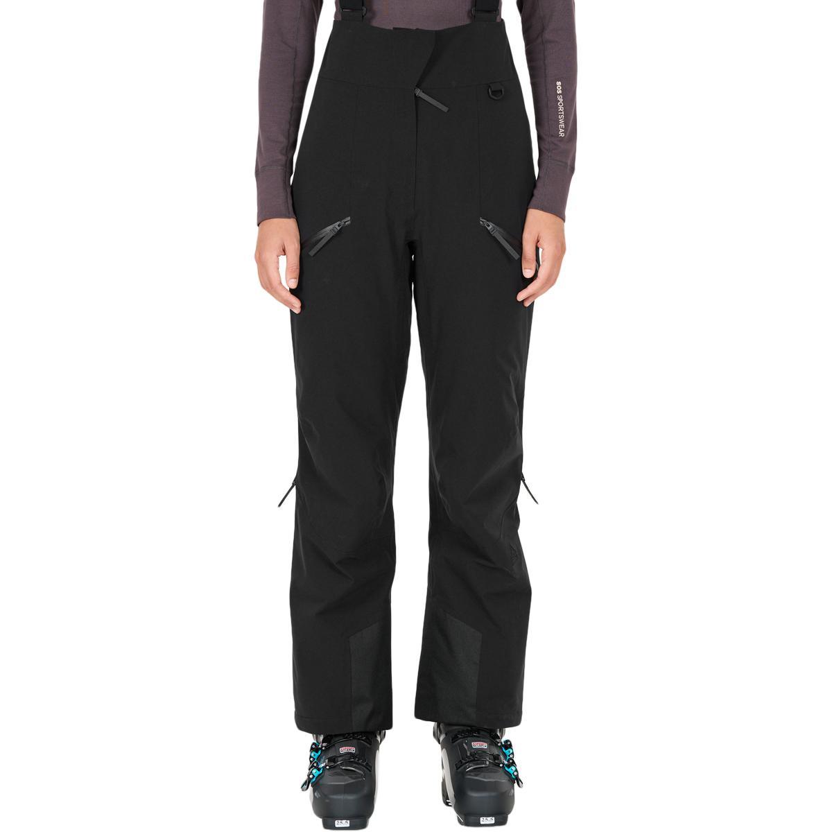 SOS Cosmos Bib Skibukser Dame Black