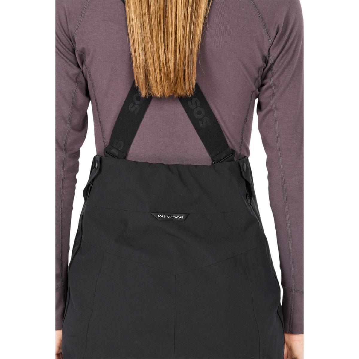SOS Cosmos Bib Skibukser Dame Black