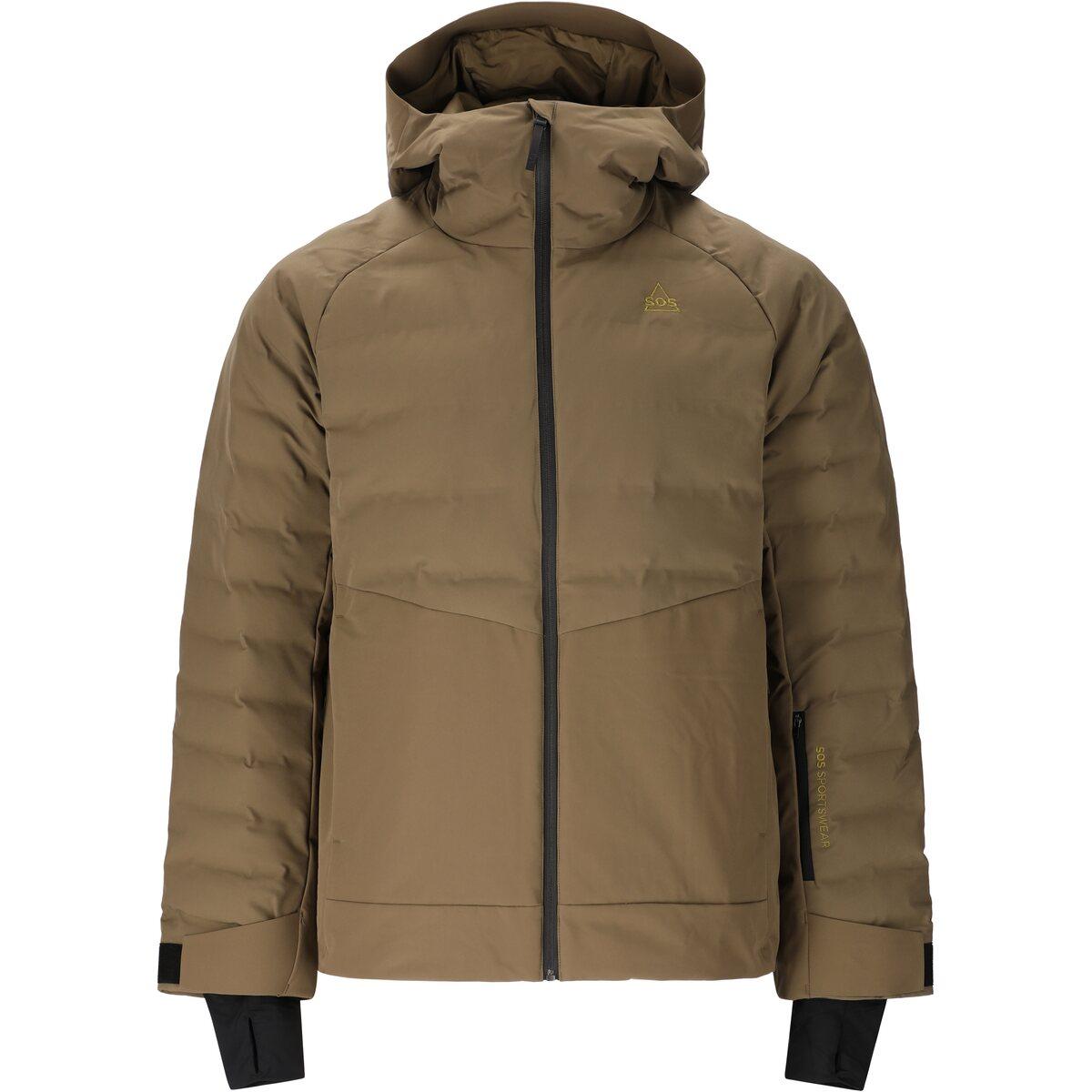 SOS Patrol Skijakke Herre Stone Gray