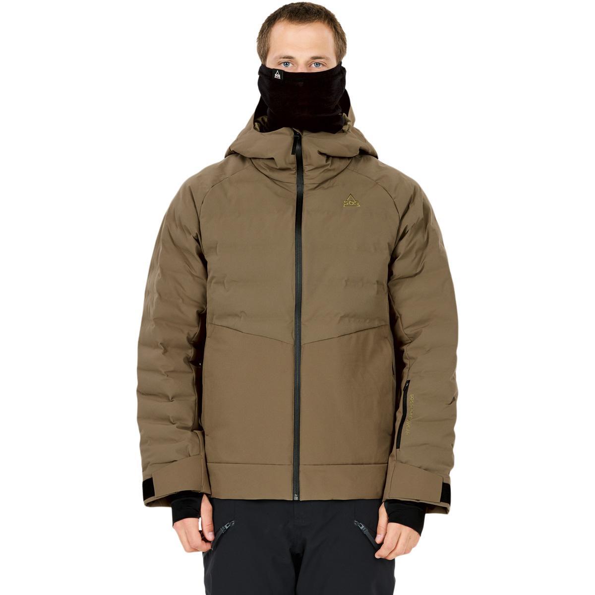 SOS Patrol Skijakke Herre Stone Gray
