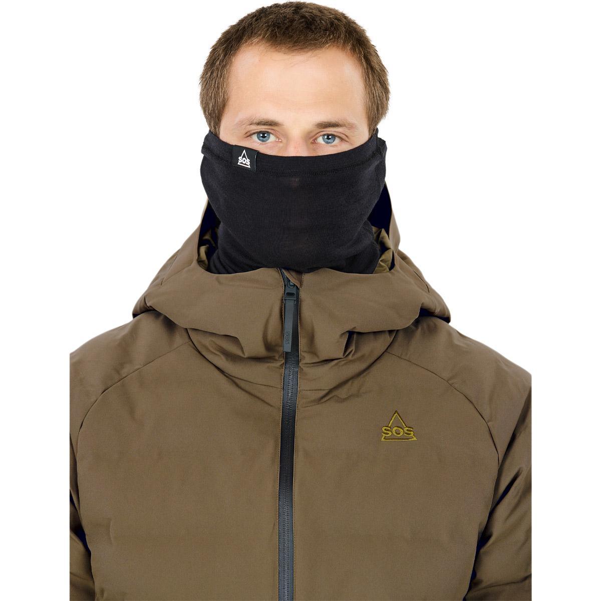 SOS Patrol Skijakke Herre Stone Gray