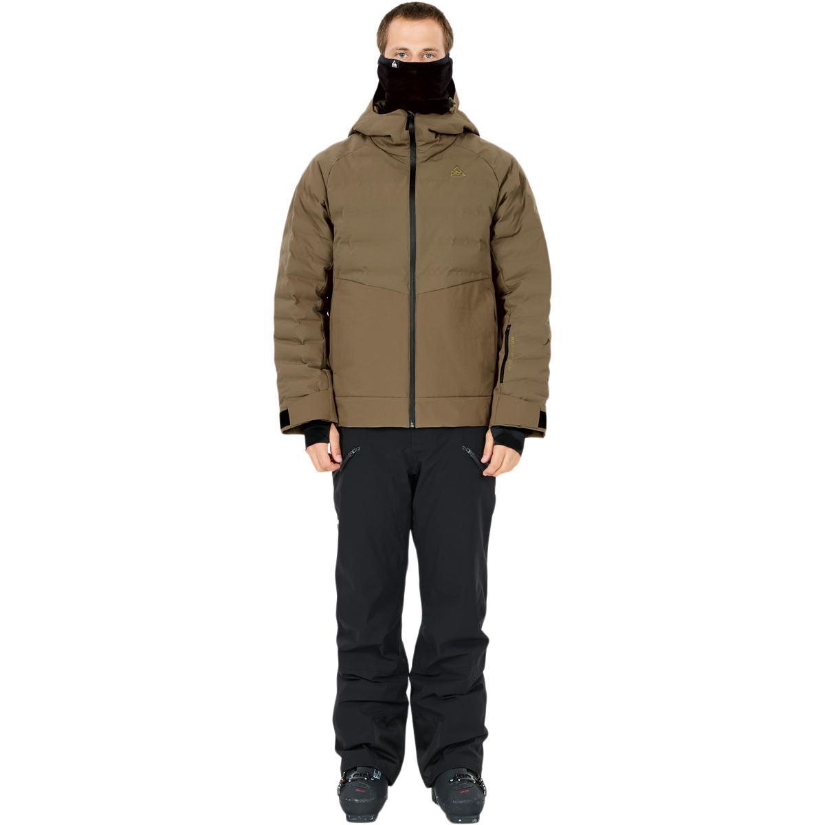 SOS Patrol Skijakke Herre Stone Gray
