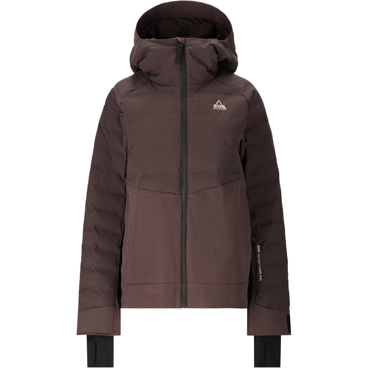 SOS Patrol Skijakke Dame Shale Mud