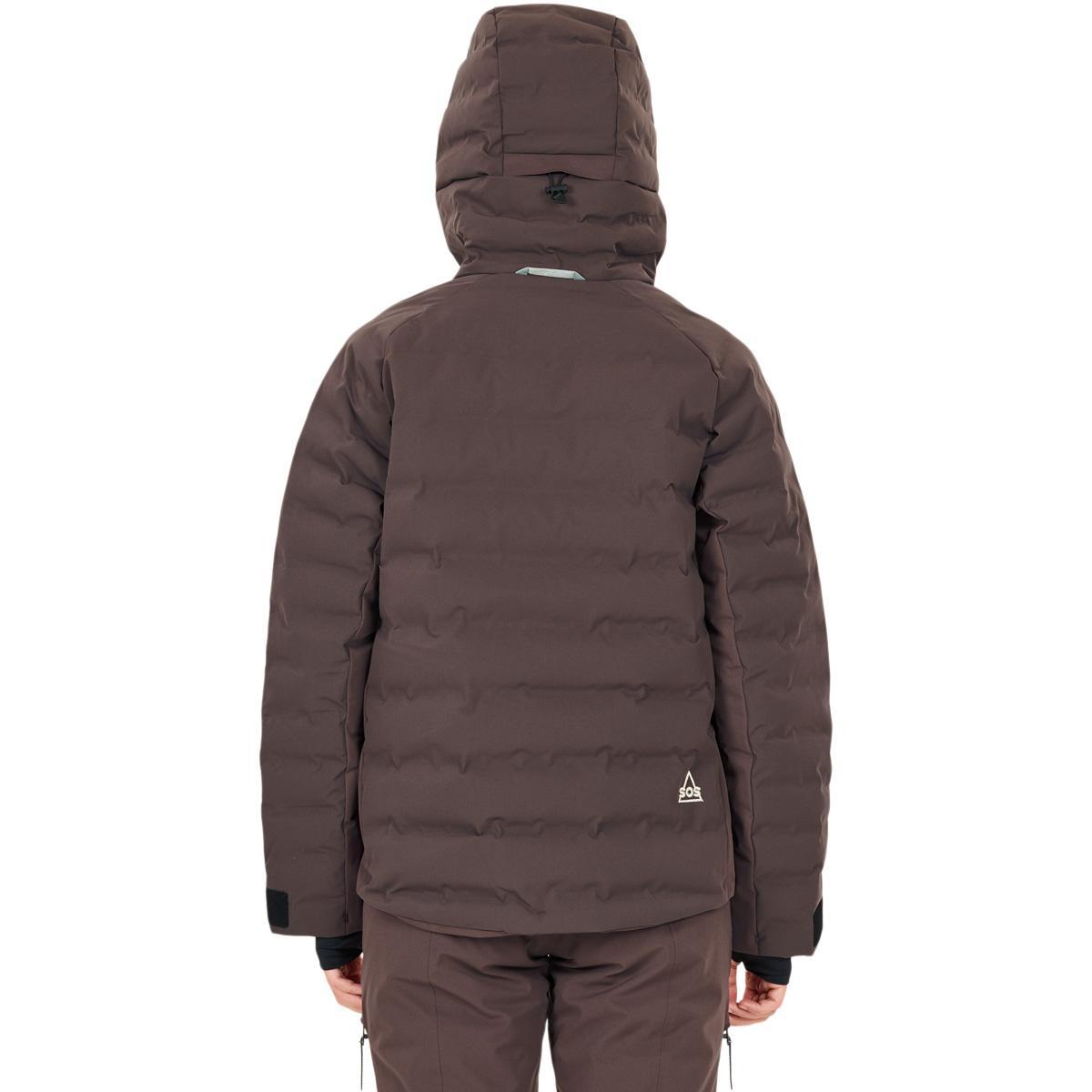 SOS Patrol Skijakke Dame Shale Mud