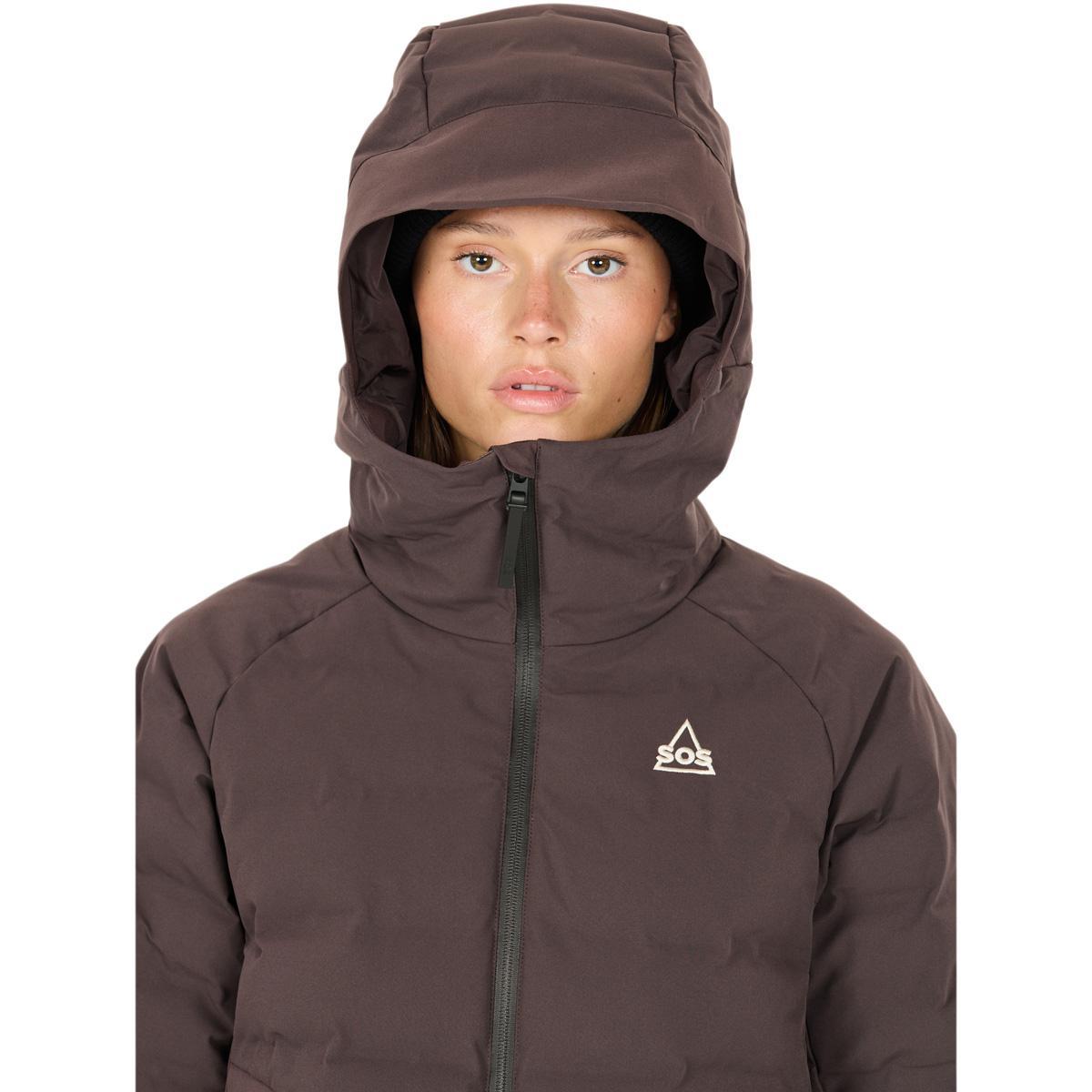 SOS Patrol Skijakke Dame Shale Mud