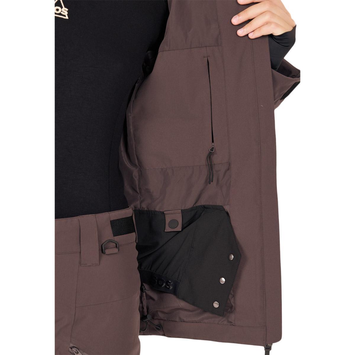 SOS Patrol Skijakke Dame Shale Mud