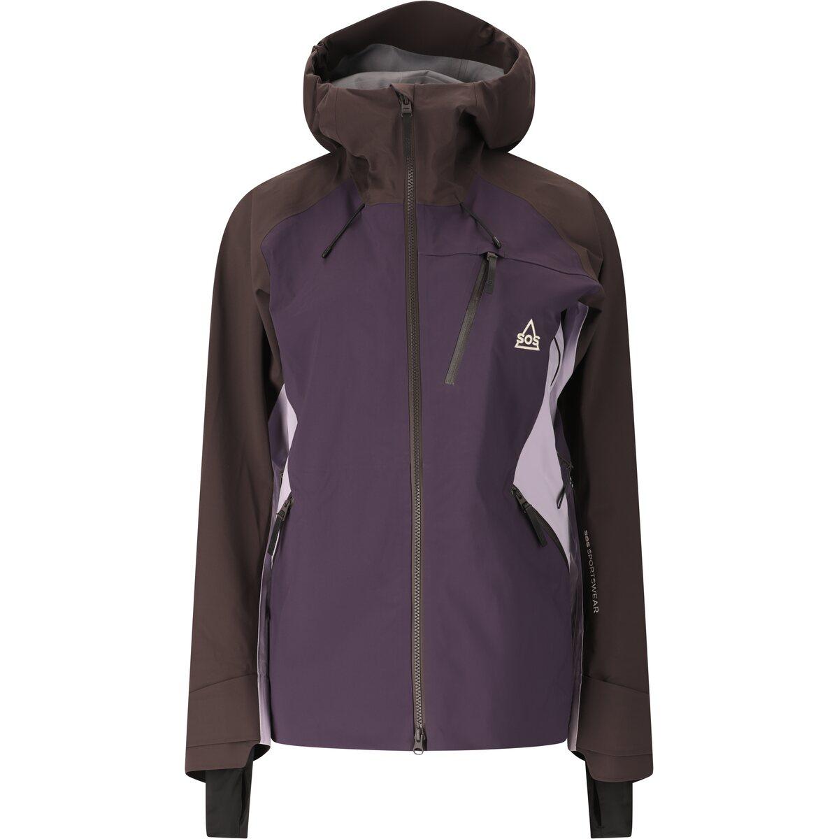SOS Unbound Stretch Shell Skijakke Dame Nightshade