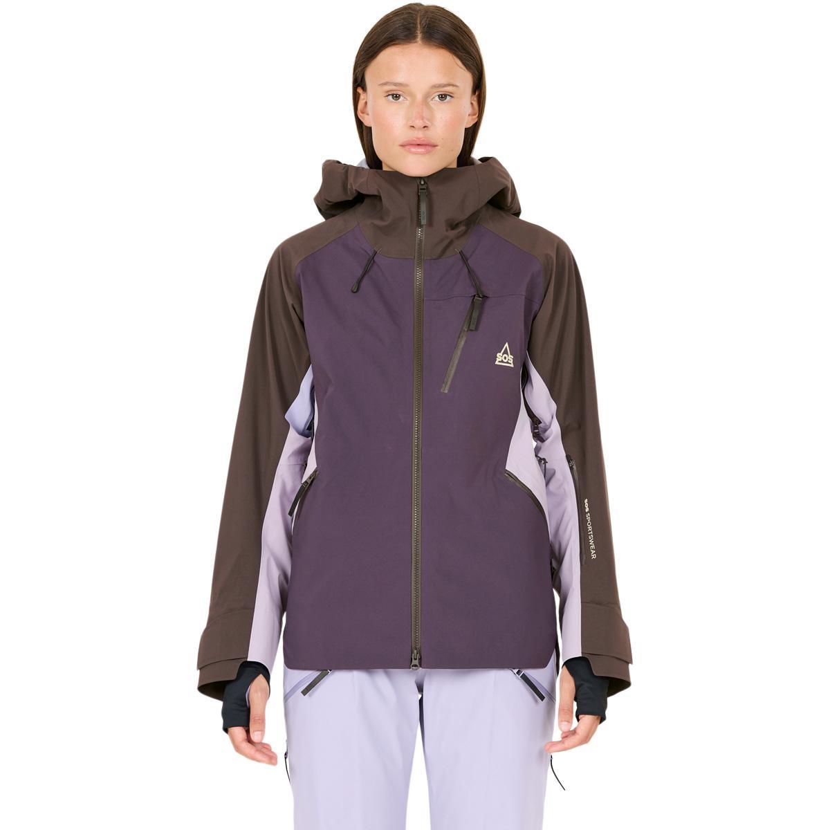 SOS Unbound Stretch Shell Skijakke Dame Nightshade