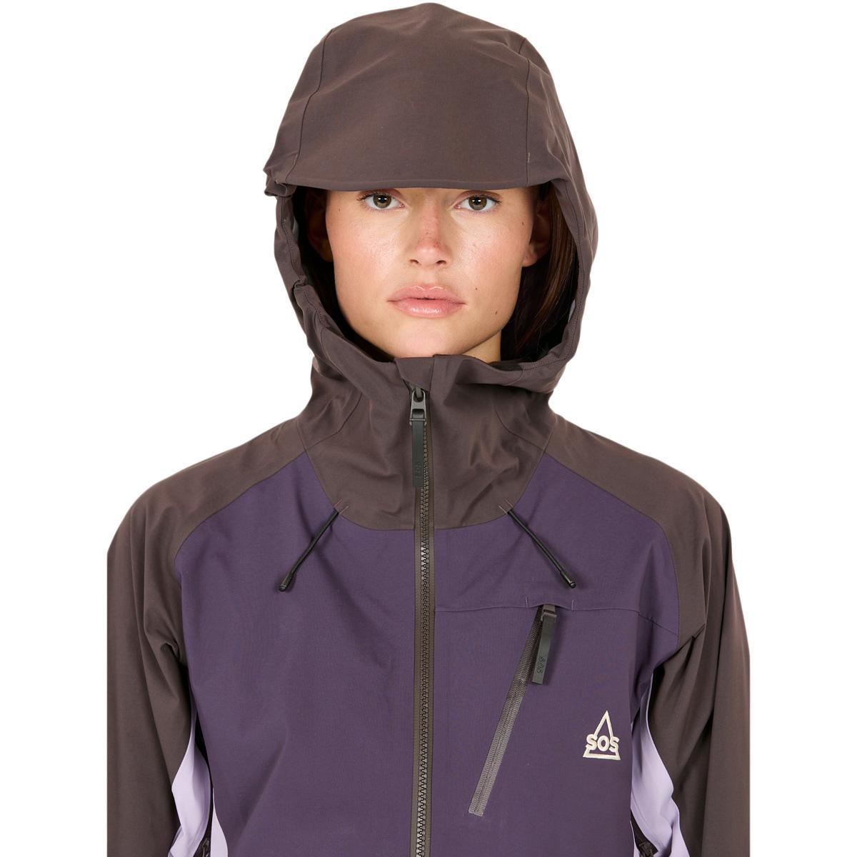 SOS Unbound Stretch Shell Skijakke Dame Nightshade
