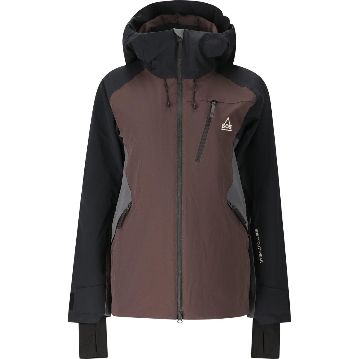 SOS Unbound Skijakke Dame Shale Mud