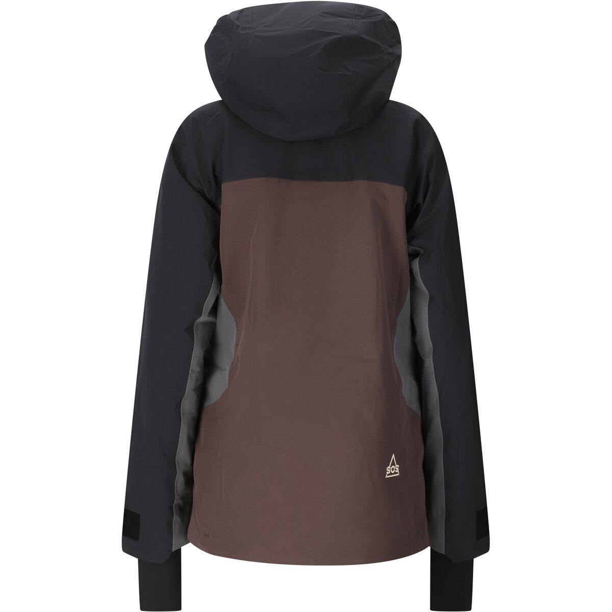 SOS Unbound Skijakke Dame Shale Mud