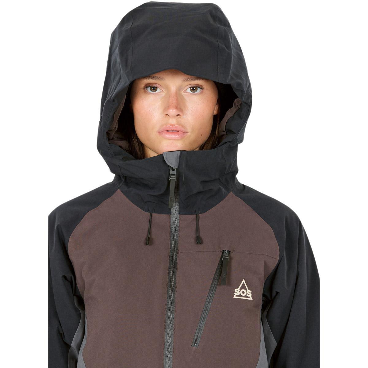 SOS Unbound Skijakke Dame Shale Mud