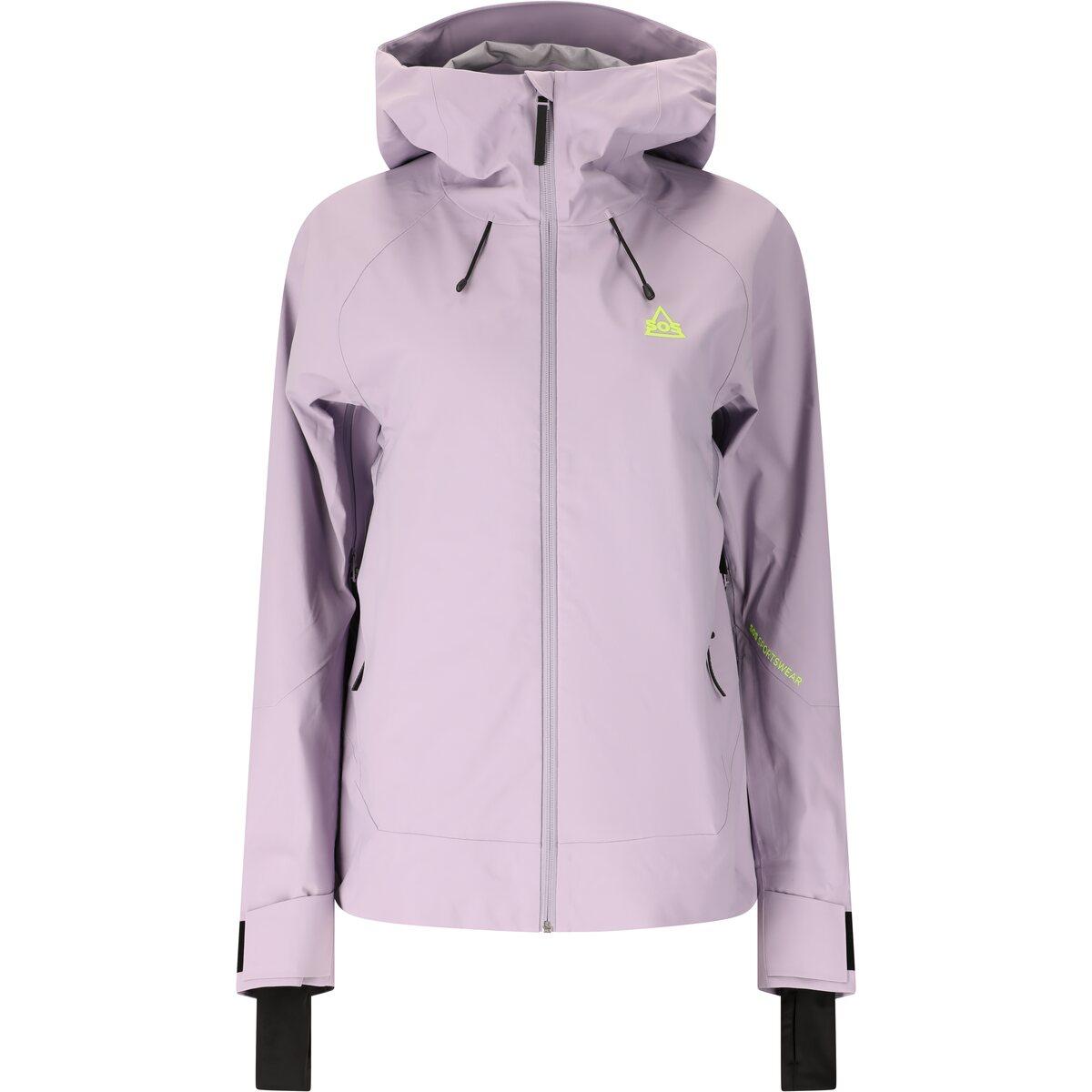 SOS Gravity Stretch Shell Skijakke Dame Wisteria