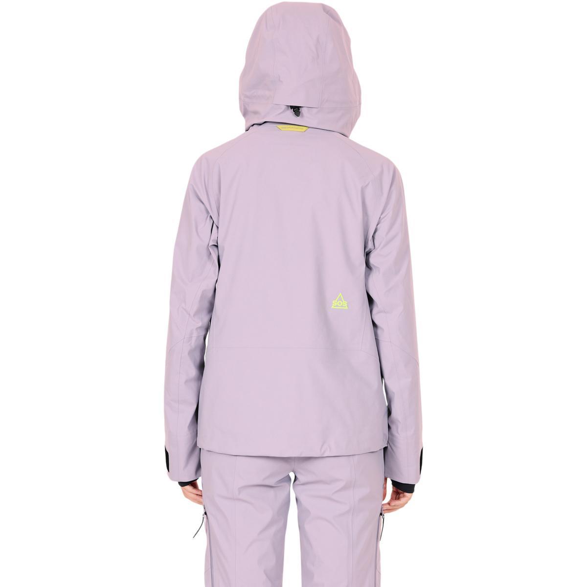 SOS Gravity Stretch Shell Skijakke Dame Wisteria