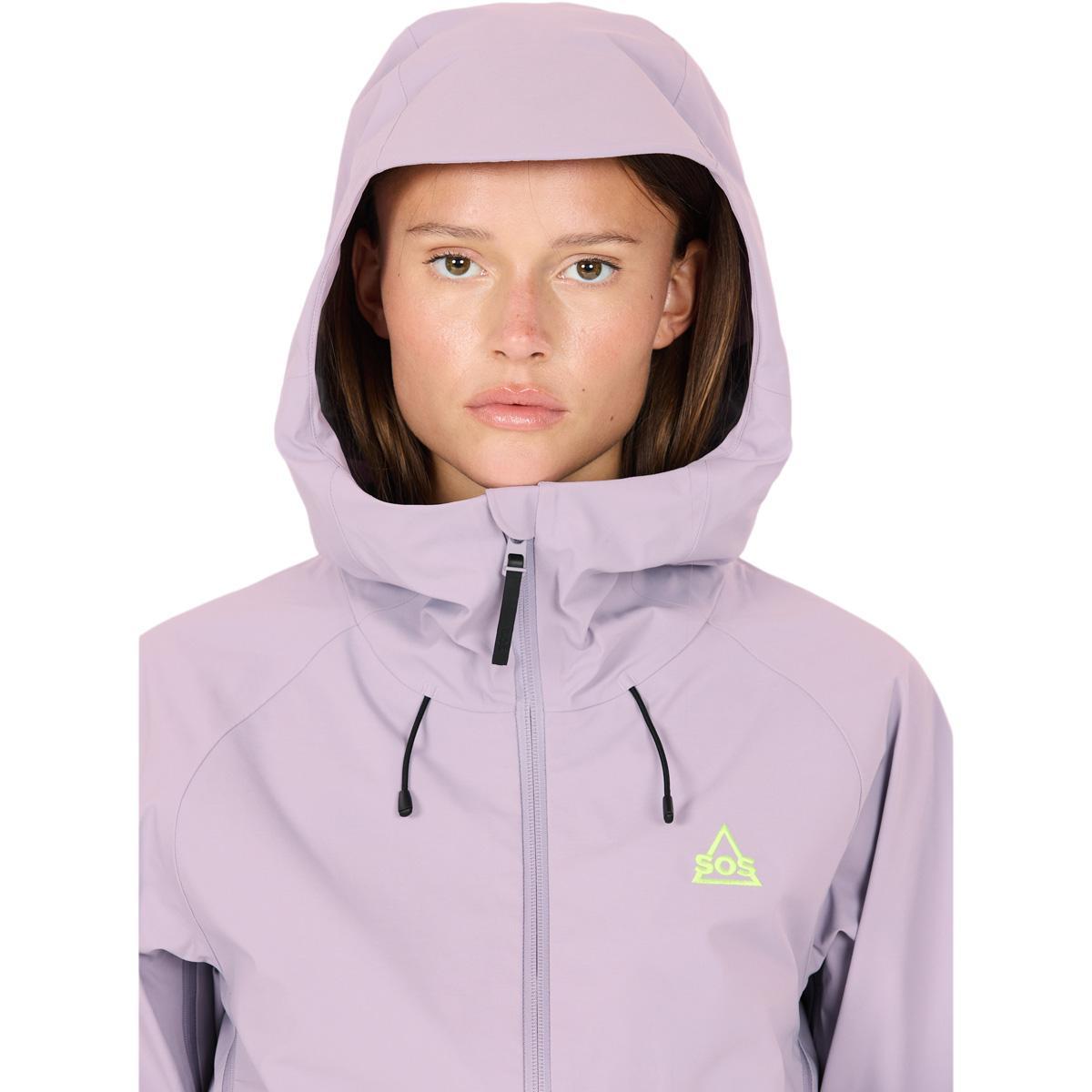 SOS Gravity Stretch Shell Skijakke Dame Wisteria
