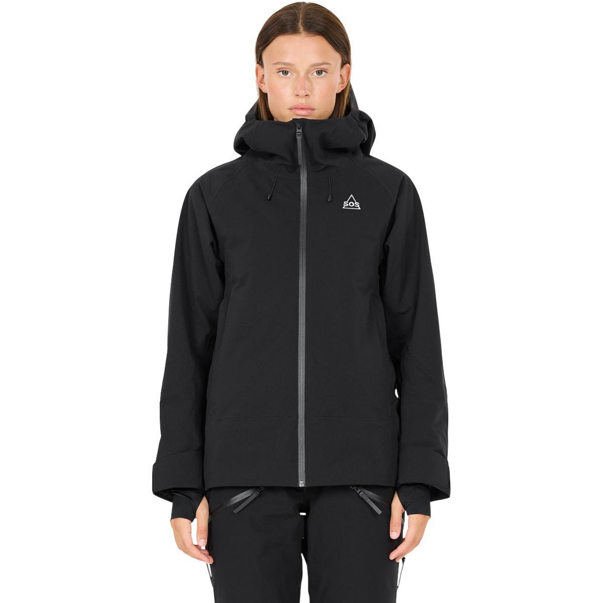 SOS Gravity Skijakke Dame Black