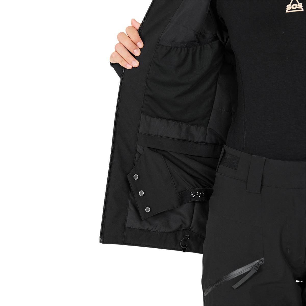 SOS Gravity Skijakke Dame Black