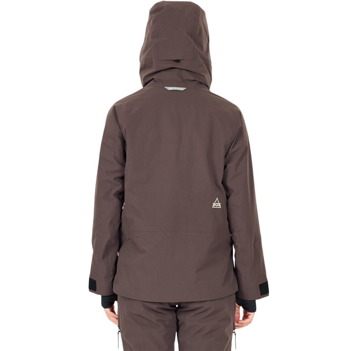 SOS Gravity Skijakke Dame Shale Mud