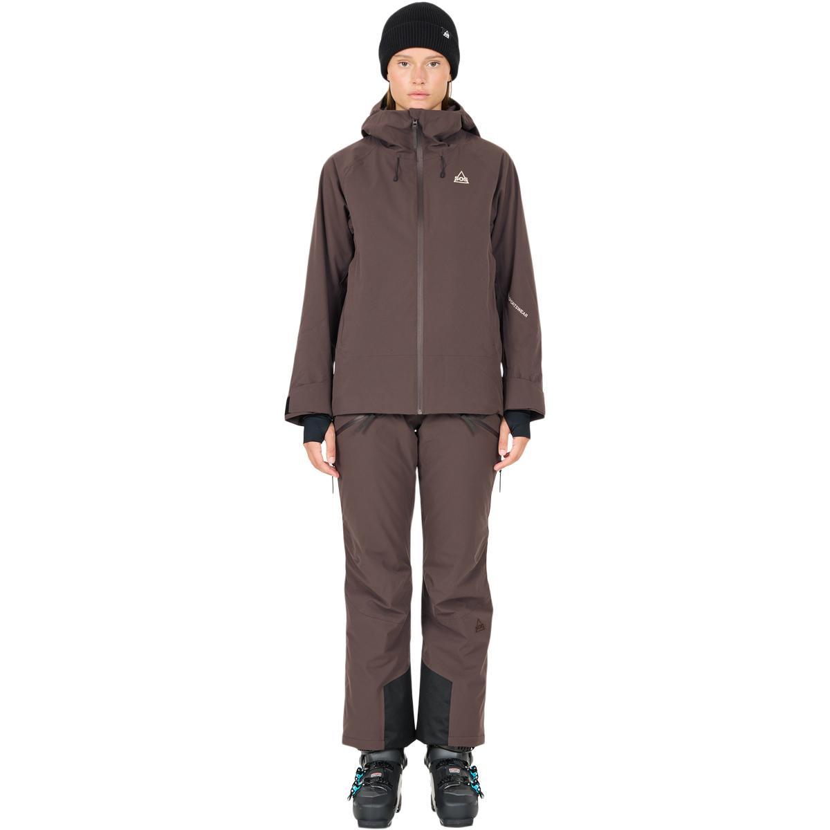 SOS Gravity Skijakke Dame Shale Mud