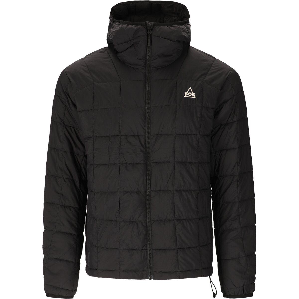 SOS Haumea Insulated Packable Dunjakke Herre Black