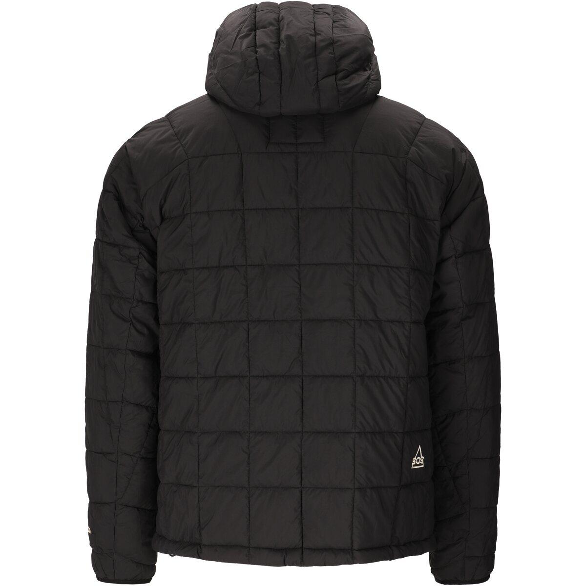 SOS Haumea Insulated Packable Dunjakke Herre Black