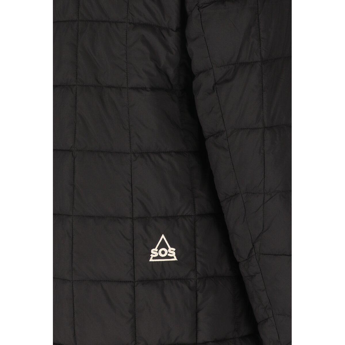 SOS Haumea Insulated Packable Dunjakke Herre Black