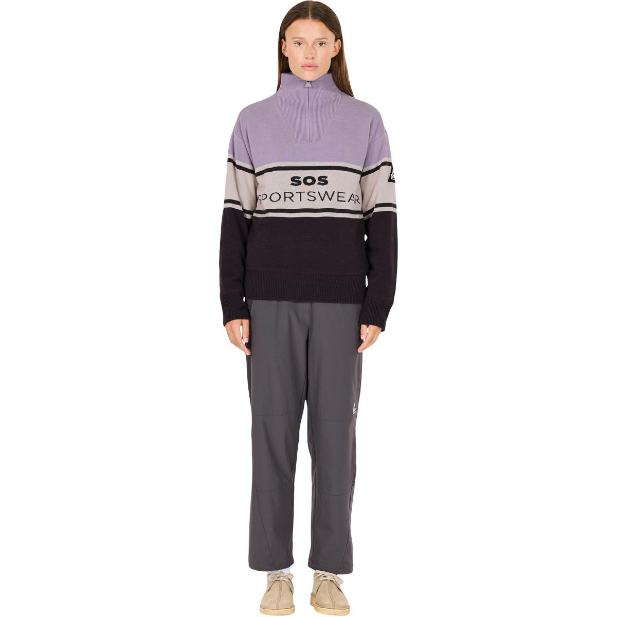SOS Idre Windstopper Strikkegenser Unisex Wisteria