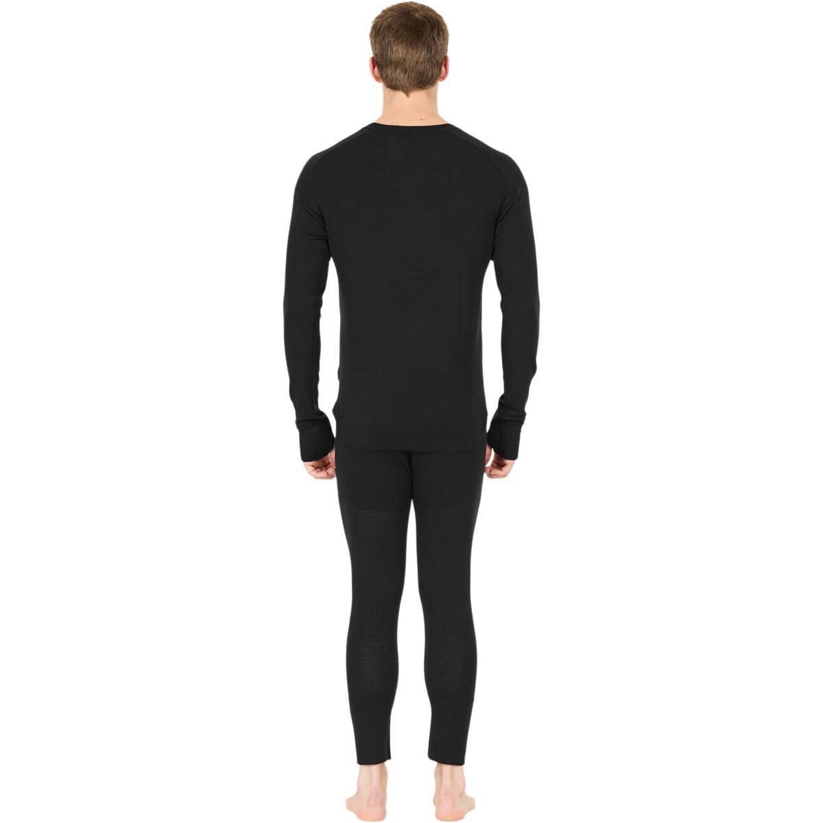 SOS Polaris Merinould Skiundertrøje Herre Black