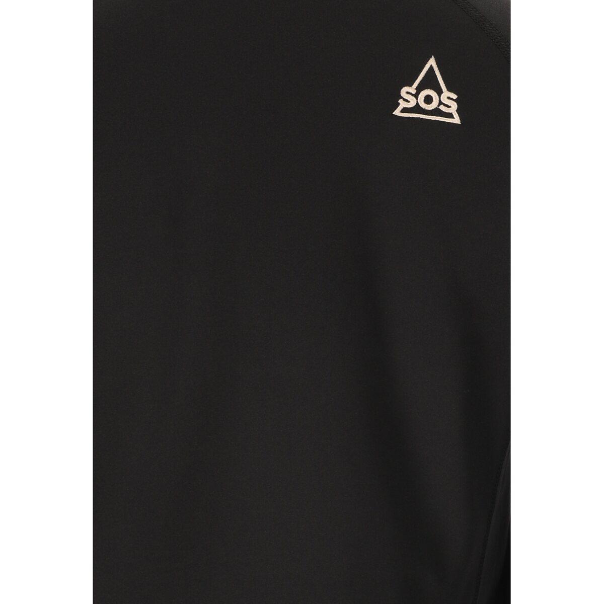 SOS Stratos Half Zip Superundertøy Trøye Dame Black