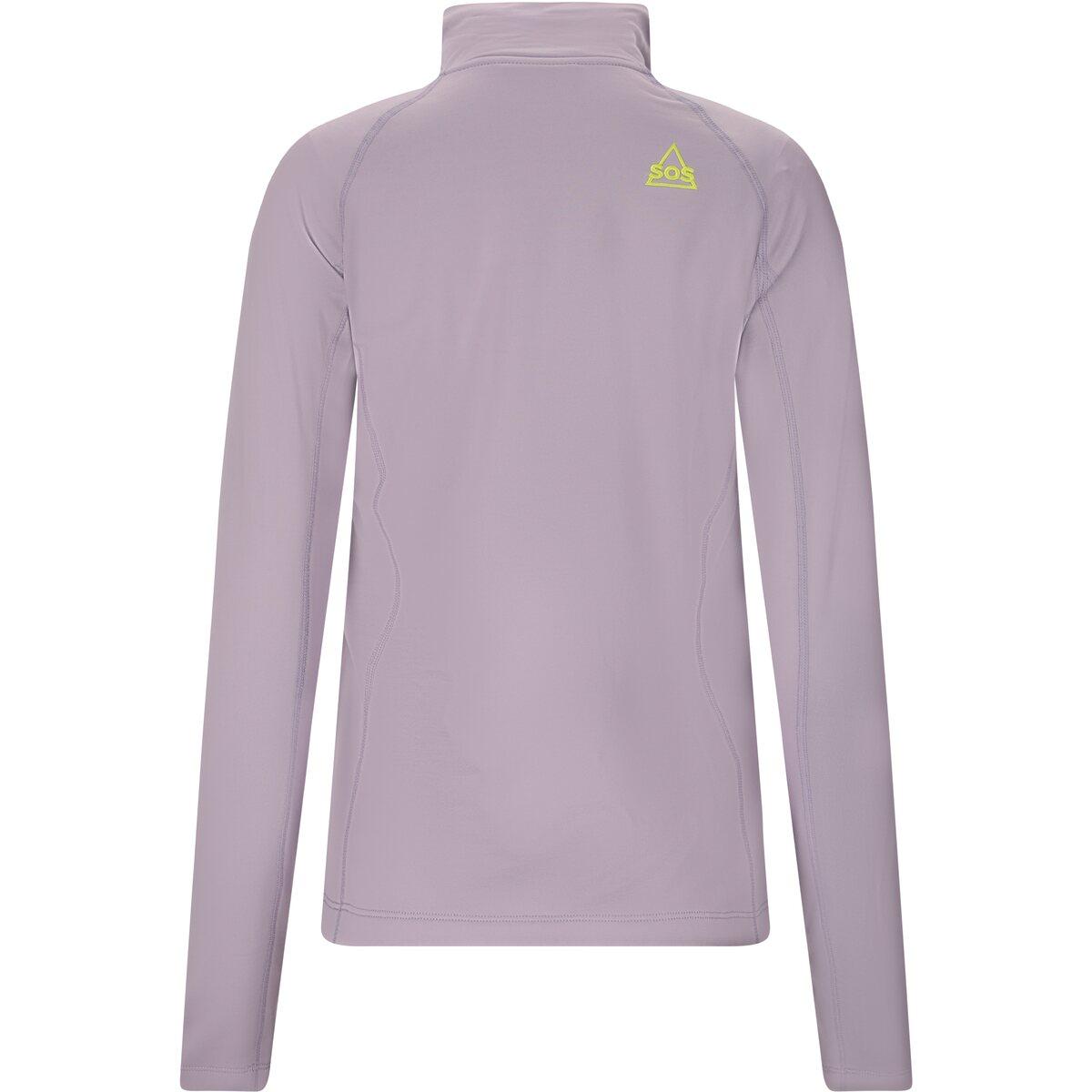 SOS Stratos Half Zip Superundertøy Trøye Dame Wisteria