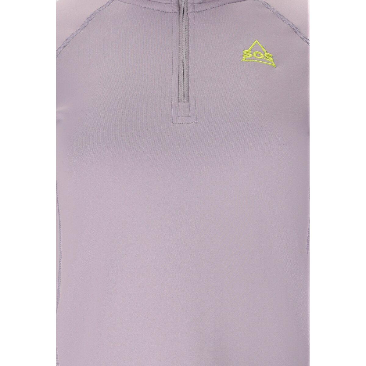 SOS Stratos Half Zip Superundertøy Trøye Dame Wisteria